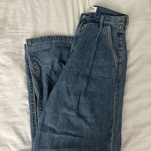 Agolde pleated jeans